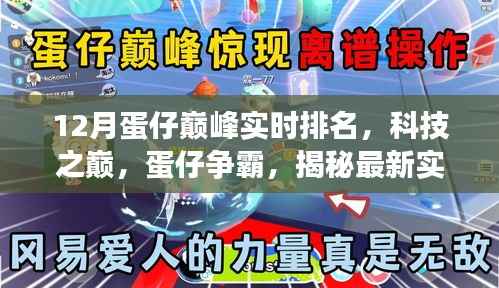 揭秘最新巅峰排名背后的神秘力量,蛋仔争霸科技之巅的实时排名解析