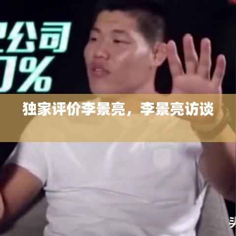 独家评价李景亮,李景亮访谈