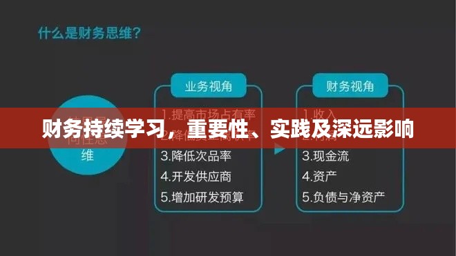 财务持续学习,重要性、实践及深远影响