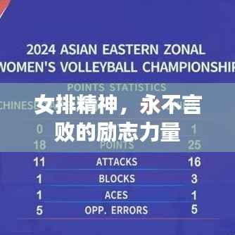 女排精神,永不言败的励志力量
